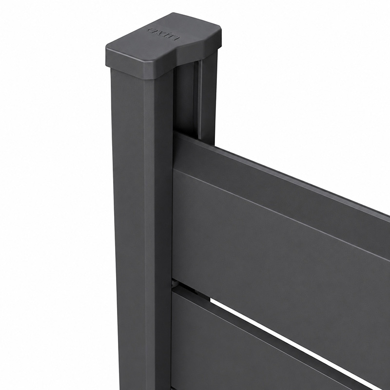 VALLA ALUMINIO PERSIANA GRIS