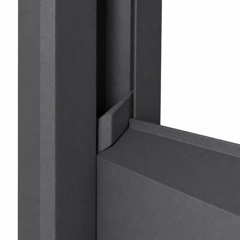VALLA ALUMINIO PERSIANA GRIS