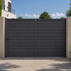 KIT PUERTA CORREDERA GRIS