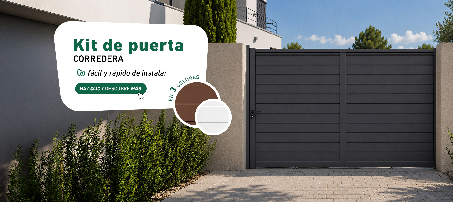 Kit puerta corredera
